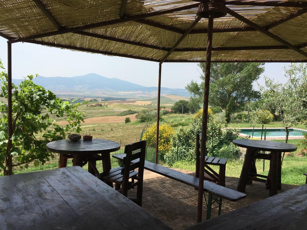 Villa Fonte All'Oppio Con Area Piscina Recintata Pienza Dış mekan fotoğraf
