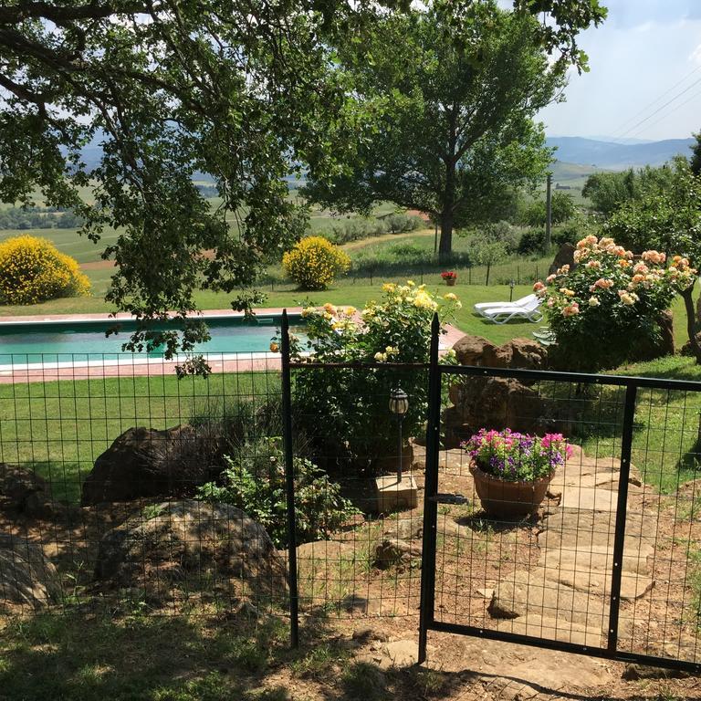 Villa Fonte All'Oppio Con Area Piscina Recintata Pienza Dış mekan fotoğraf